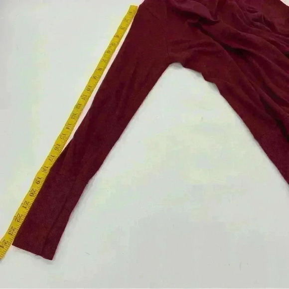 Color Story Women’s Cardigan Burgundy Size Medium - Picture 10 of 11